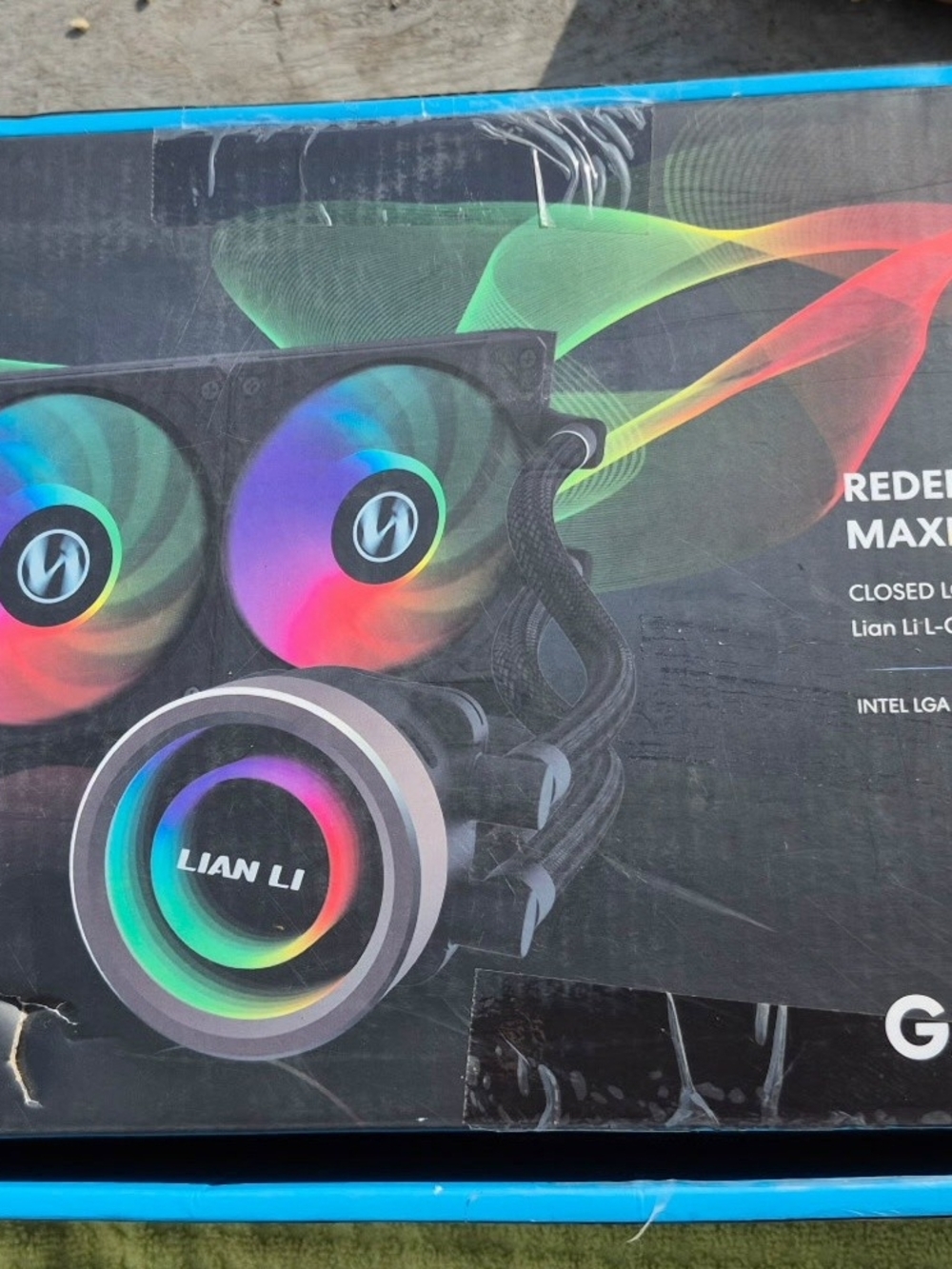 Lian Li Galahad II Trinity 360 ARGB AIO CPU Liquid Cooler Black GA2T36B